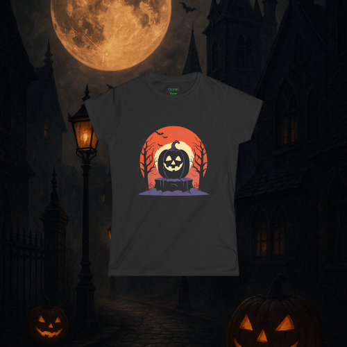 Halloween Pumpkin Women's Tee