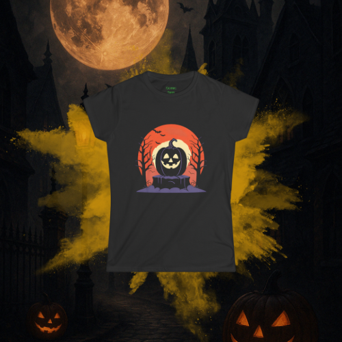 Halloween Pumpkin Women's Tee