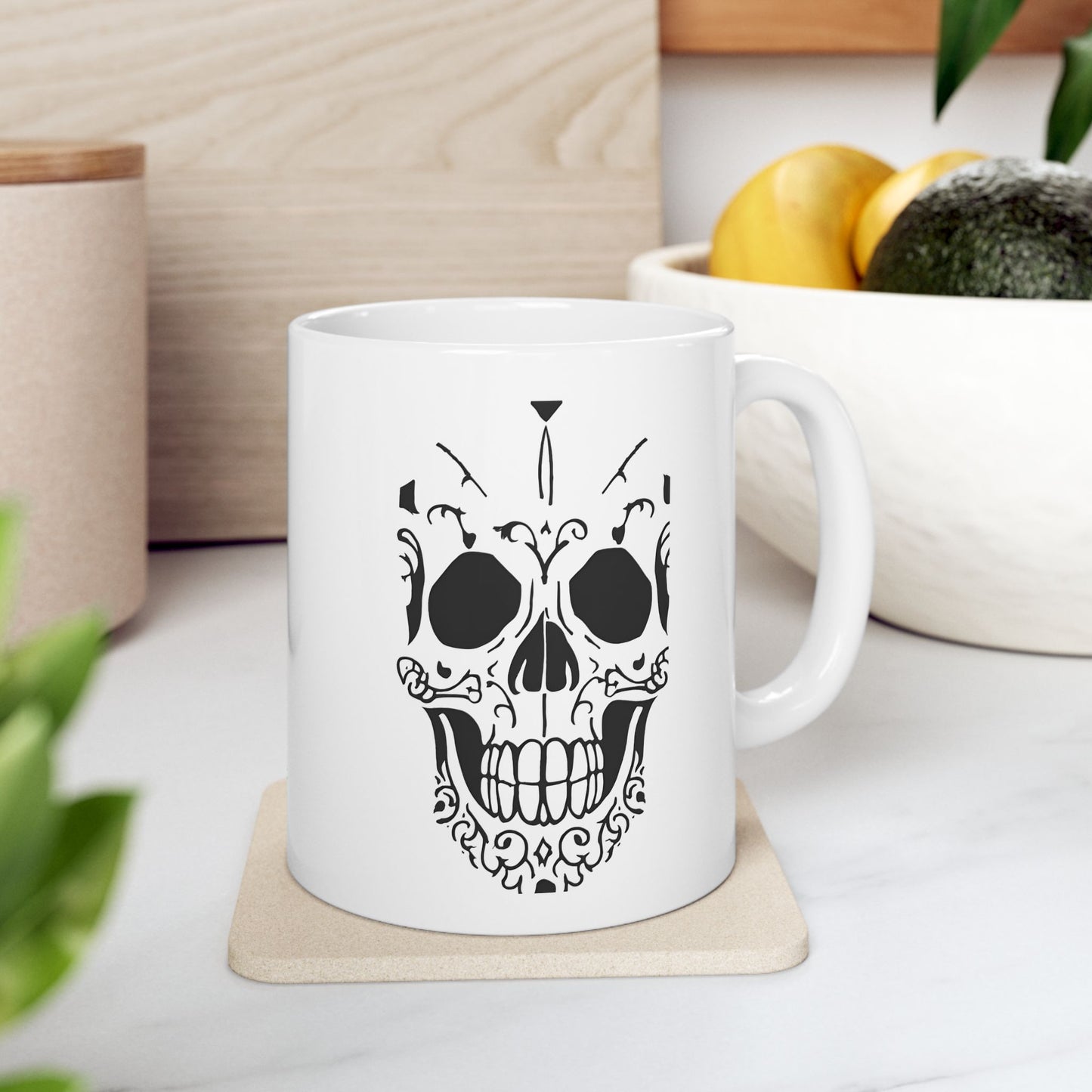 Skull Mug 11oz