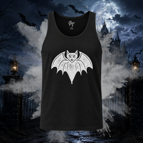 The BAT White Tank Top