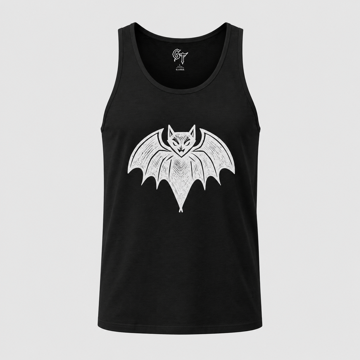 The BAT White Tank Top