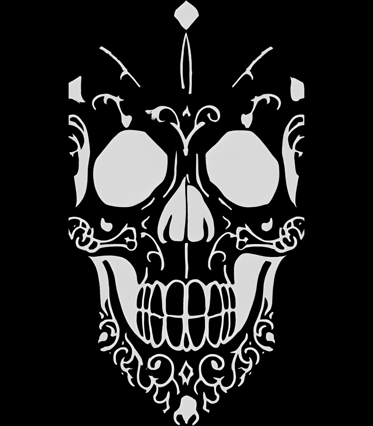 Skull of the Dead Tee - Blackout