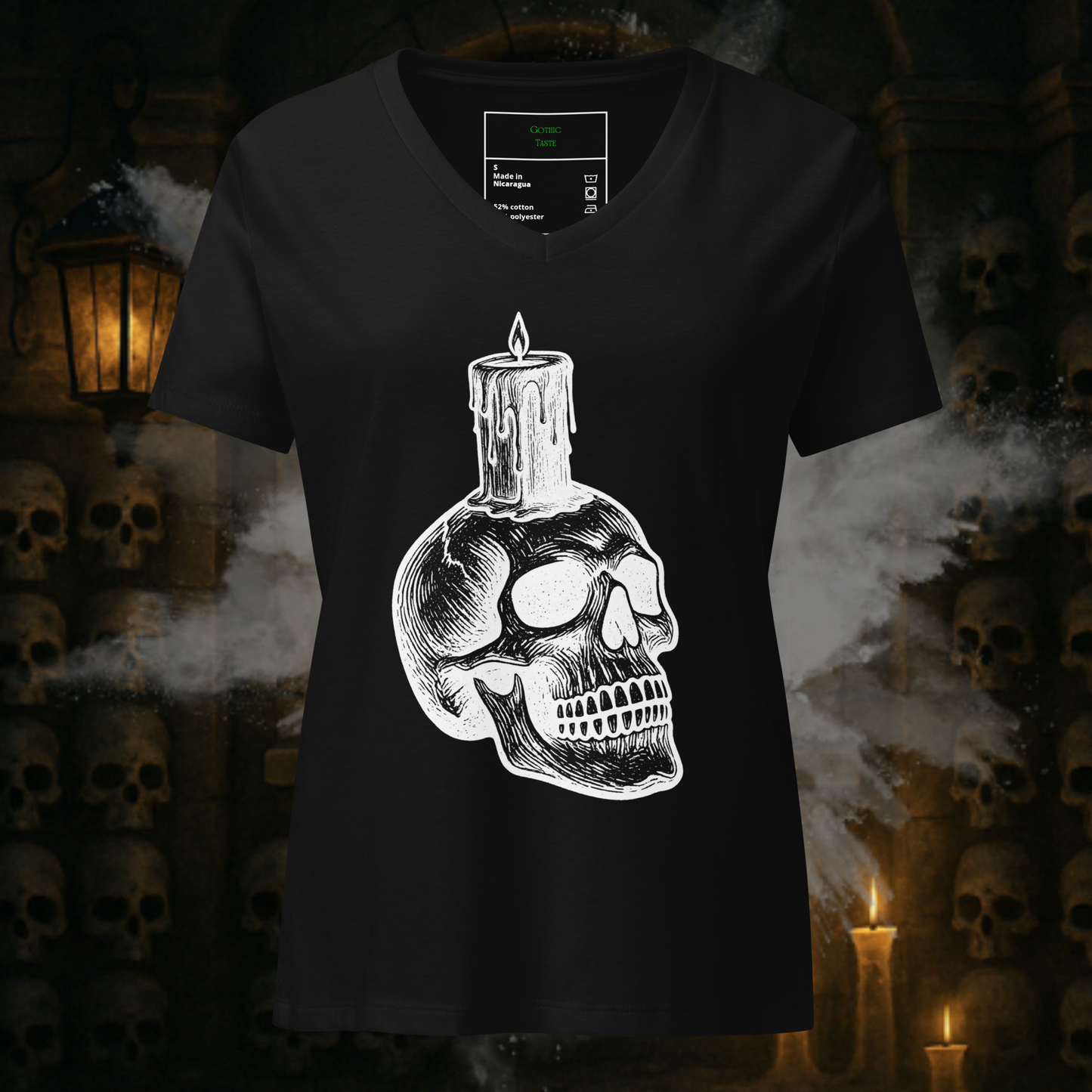 Grave Idea Women’s V-neck Tee