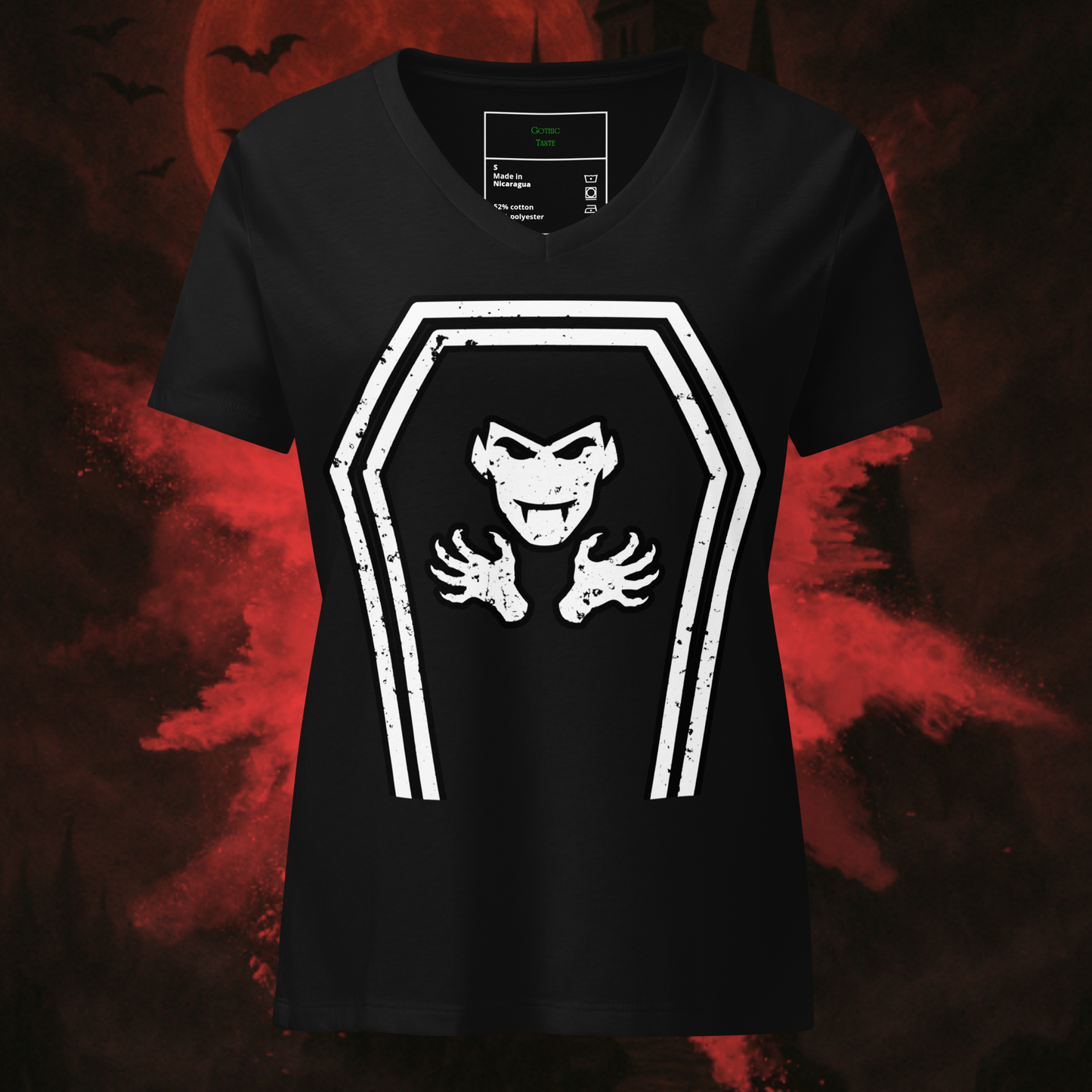The Count Women’s V-neck Tee
